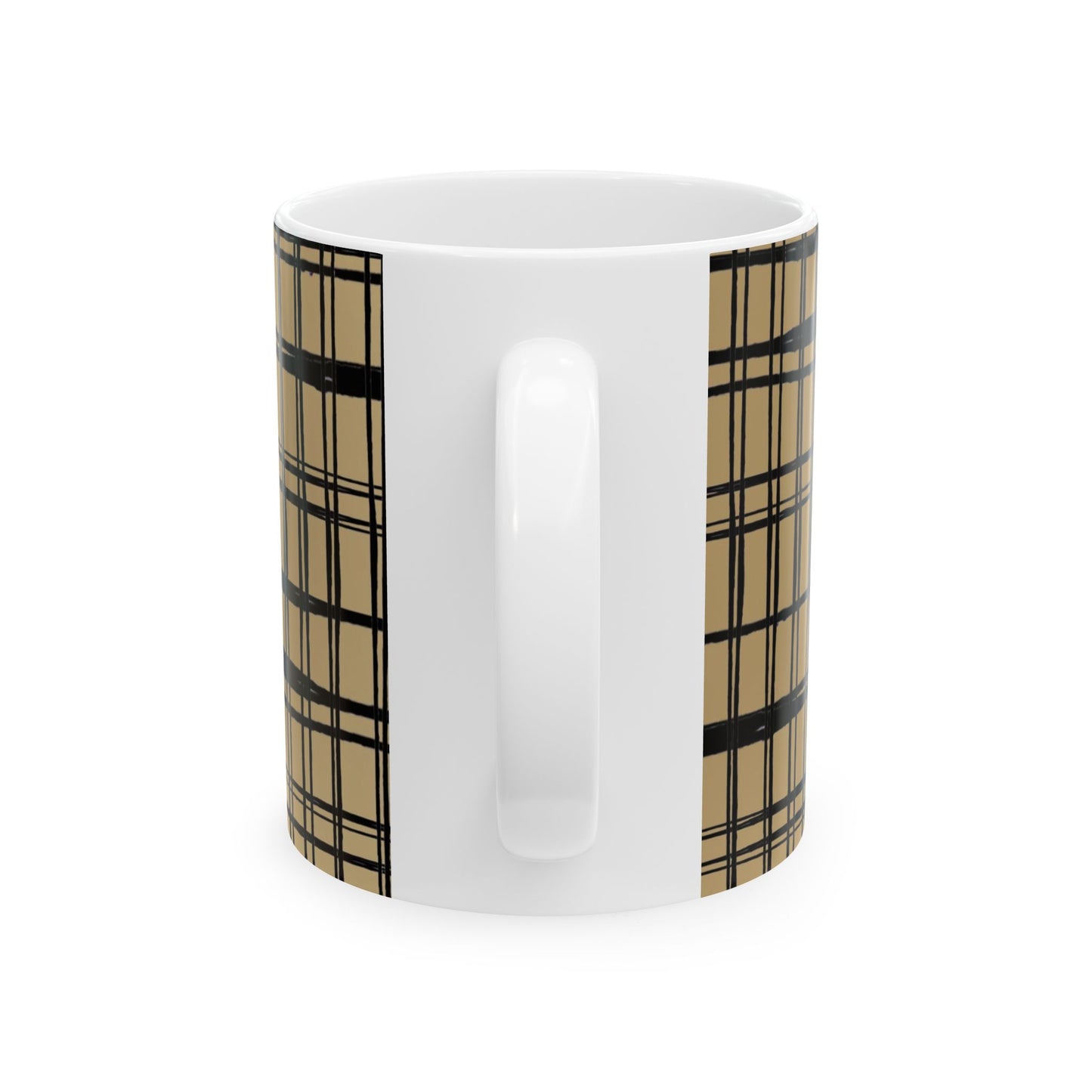 Doggie Fence Tan Cup