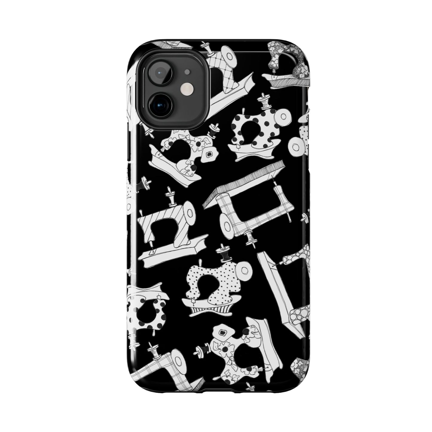 Sew Essential Black Phone Case