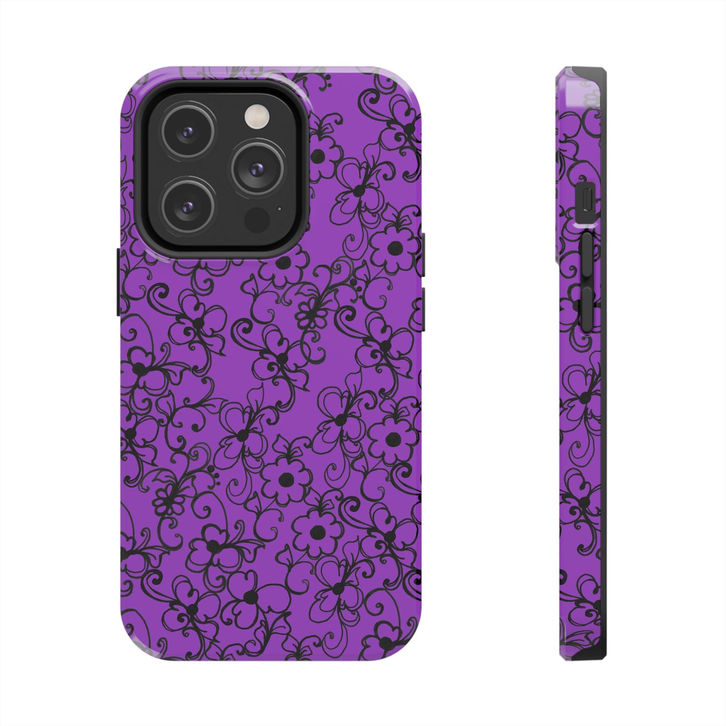Daisy Jungle Purple Phone Case
