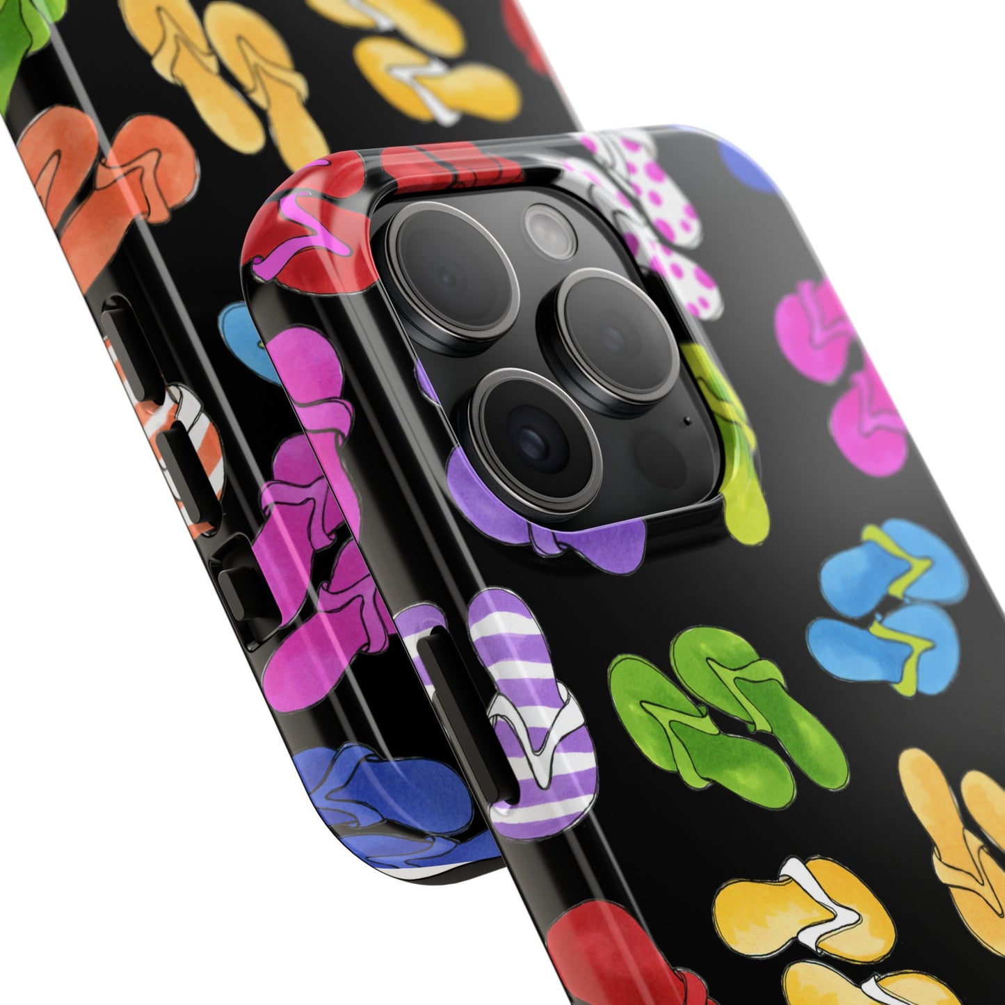 Fun Flops Black Phone Case