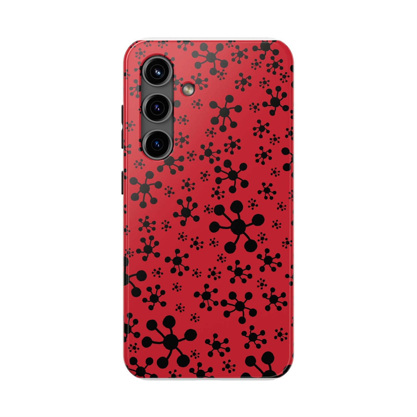 Jacks Red / Black Phone Case