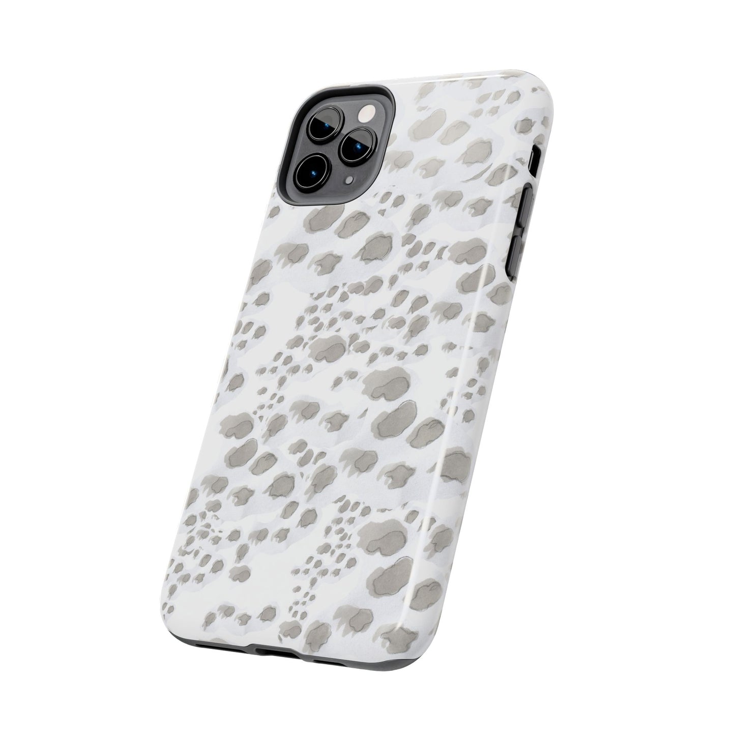 Kitty Dots White Phone Case
