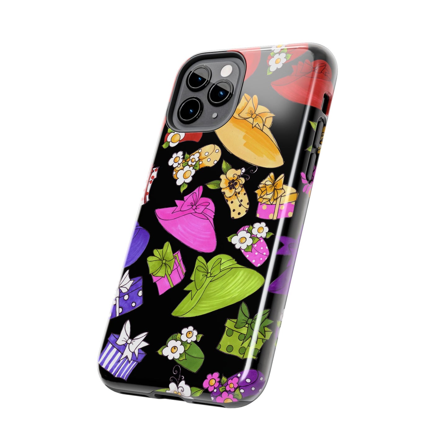 Accessories Tossed Black Phone Case