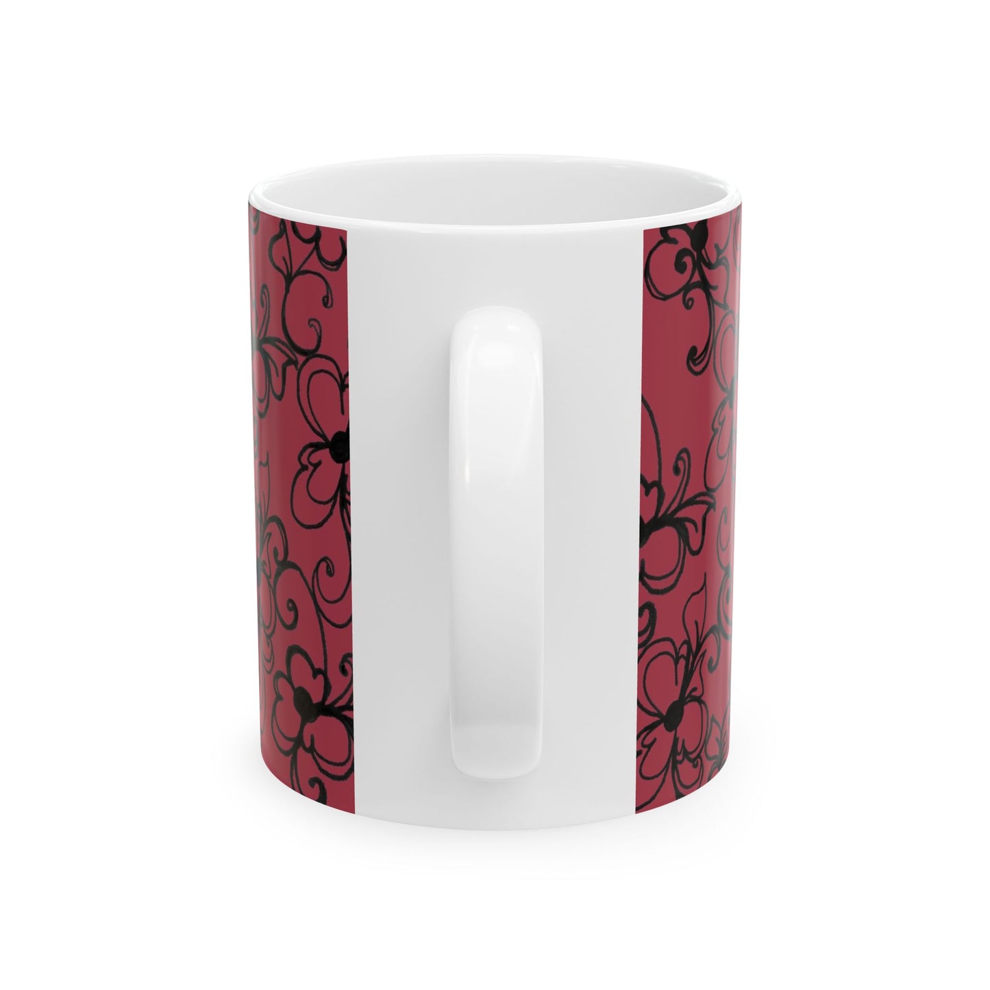 Daisy Jungle Red Cup
