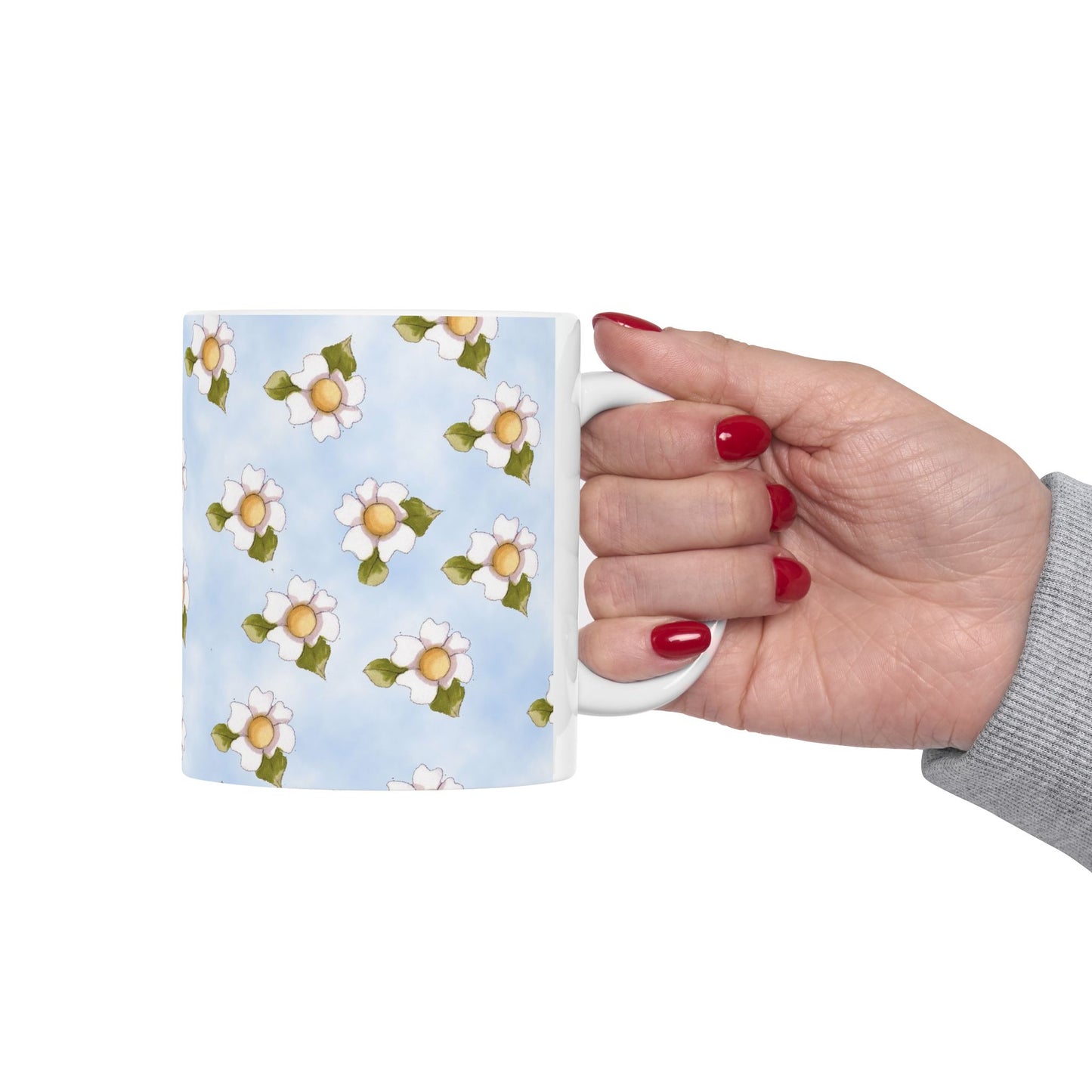 Daisies Blue Sky Cup