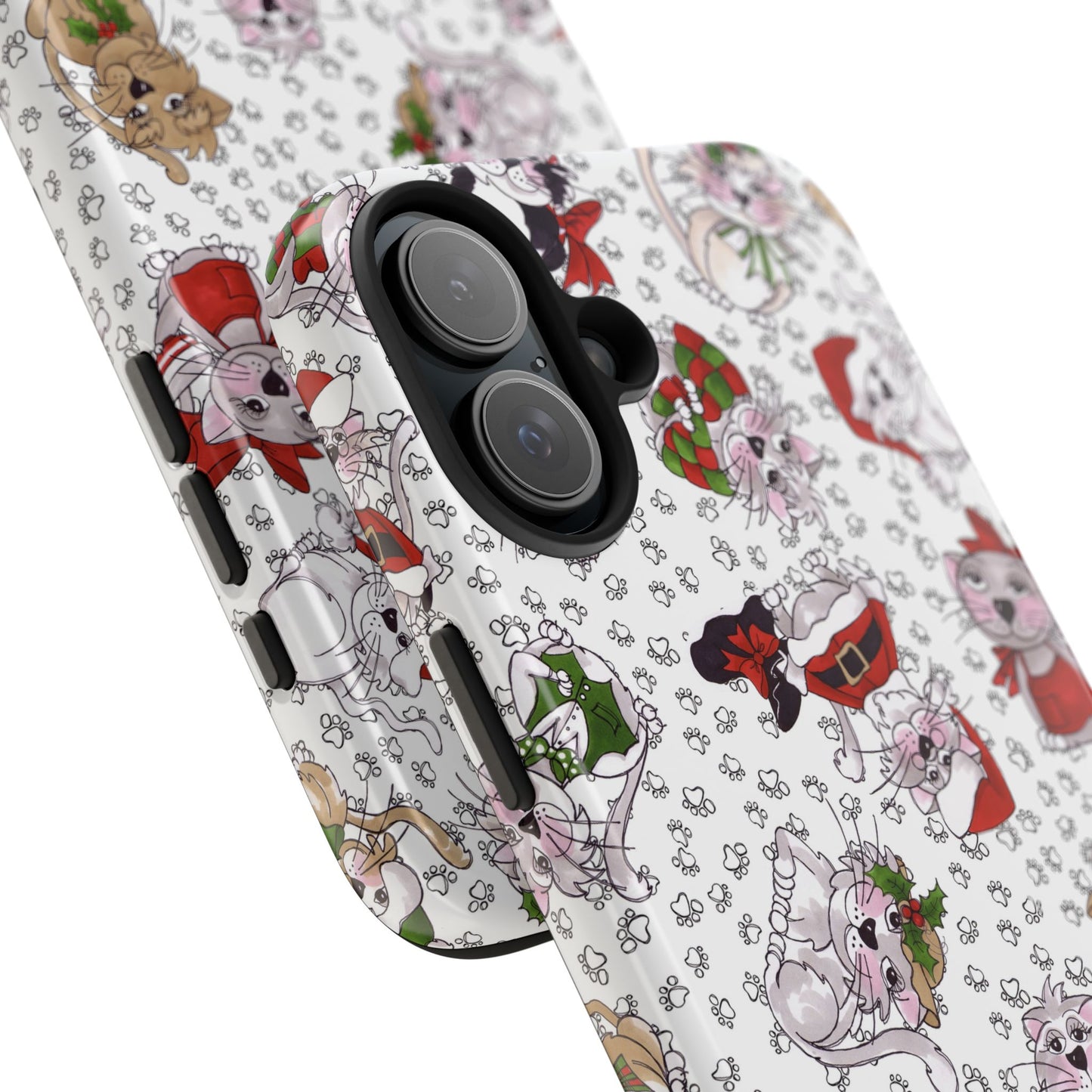 Kitty Blizzard White Phone Case