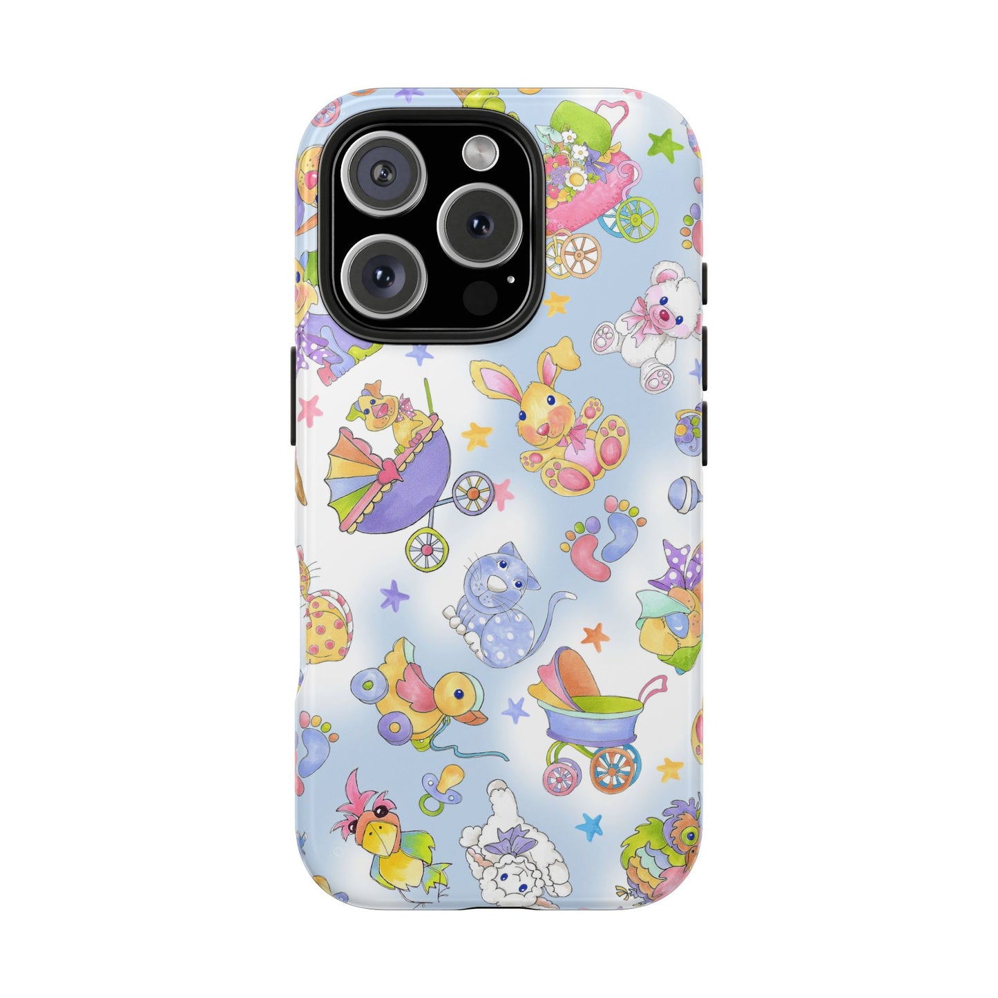 Busy Baby Blue Sky Phone Case