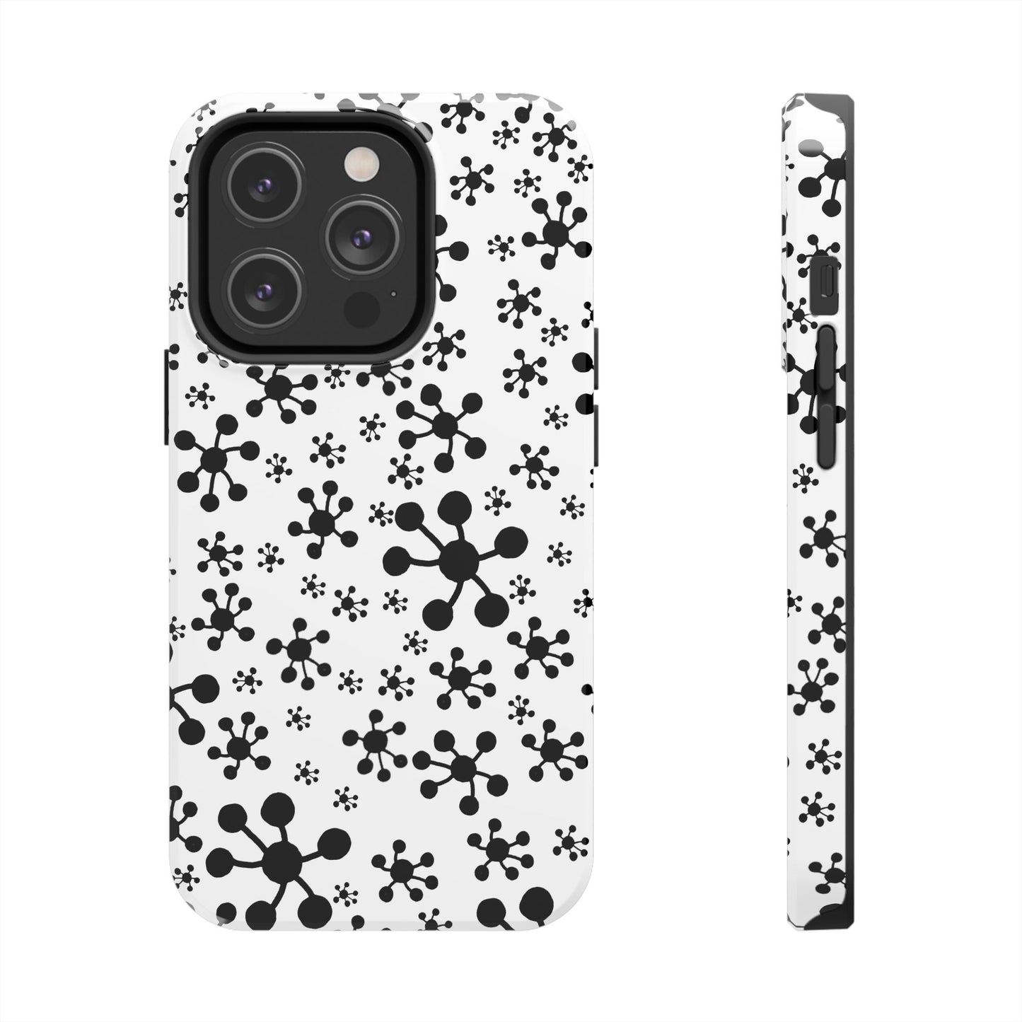 Jacks White / Black Phone Case