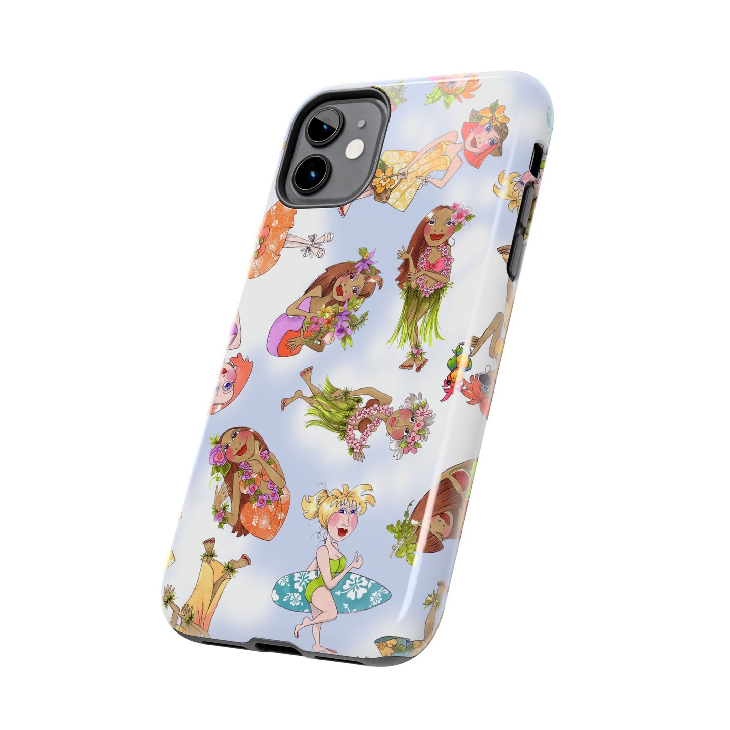 Island Toss Blue Sky Phone Case