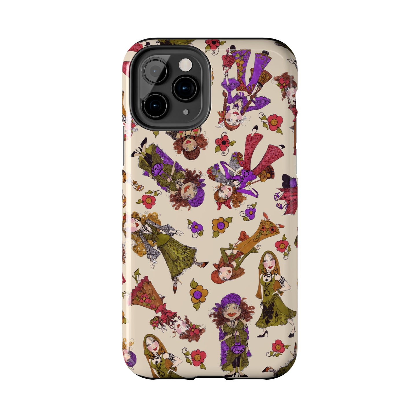 Tossed Gypsies Muslin Phone Case