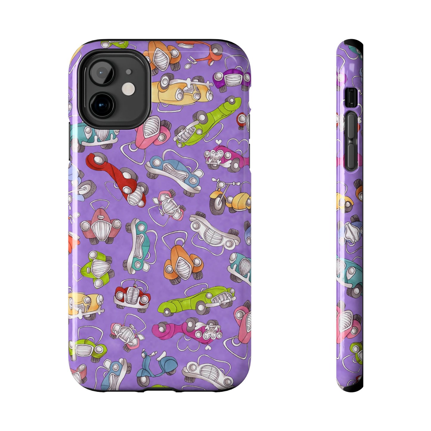 Pile Up Purple Phone Case