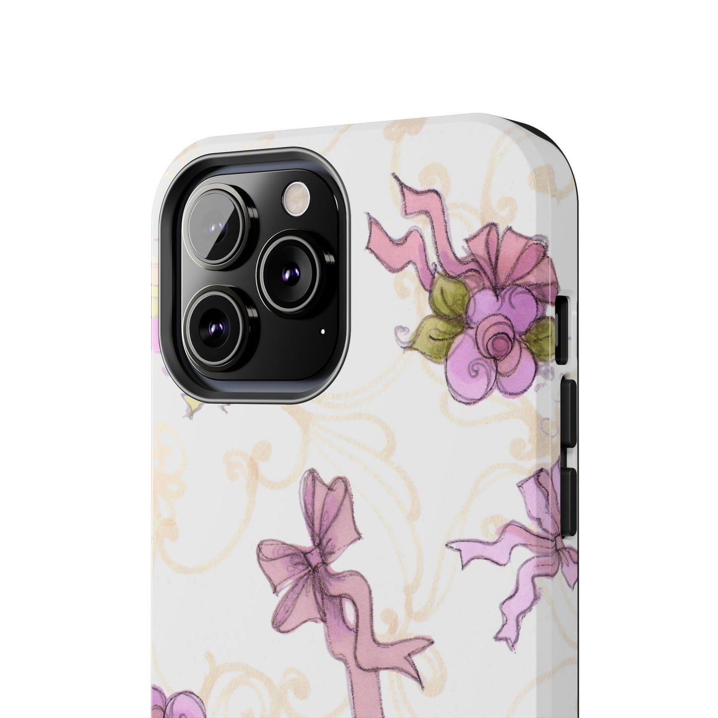Flower Model Bow Flowers Phone Case