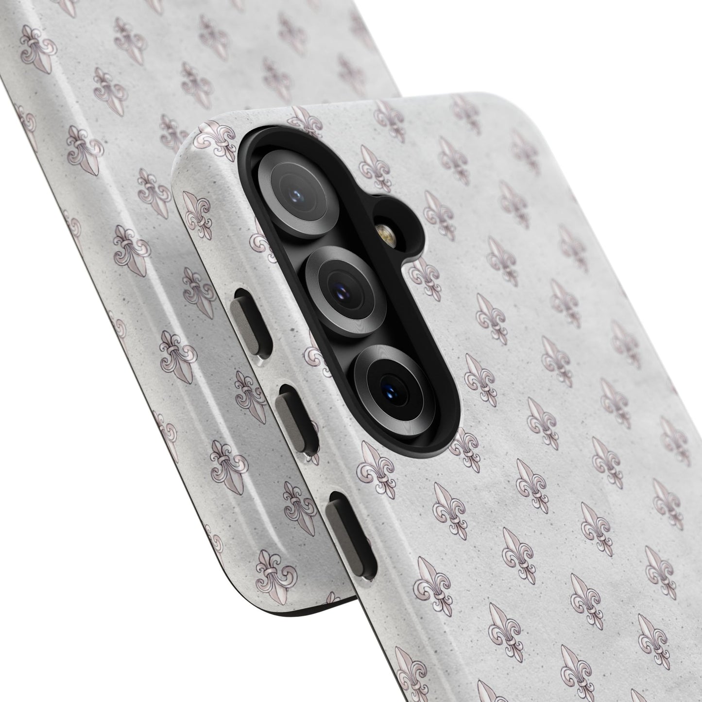 Fleurs Silver Phone Case