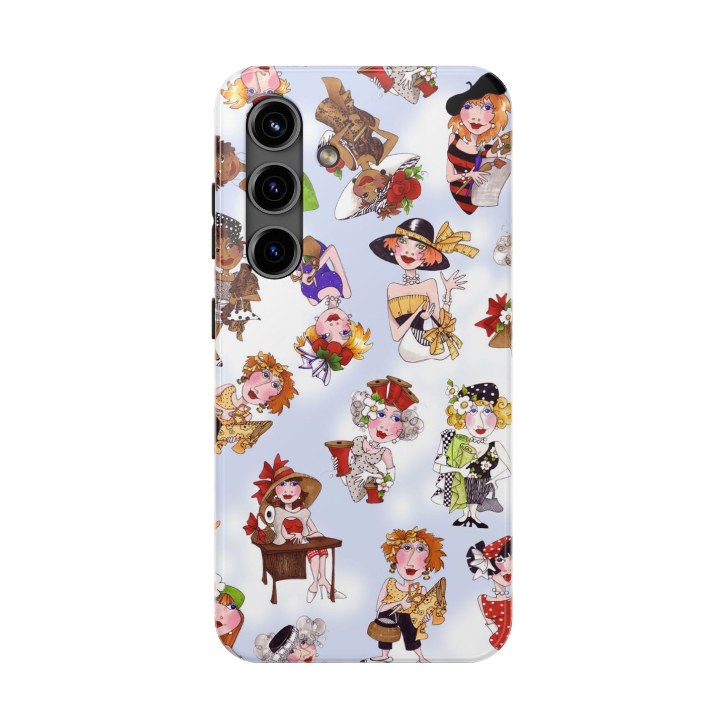 Creative Toss Blue Sky Phone Case