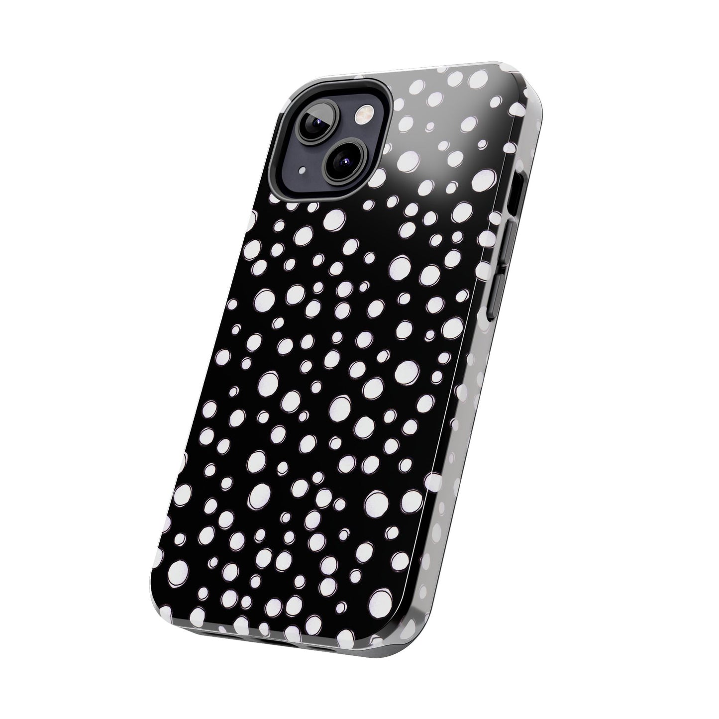 Pot Dots Black Phone Case