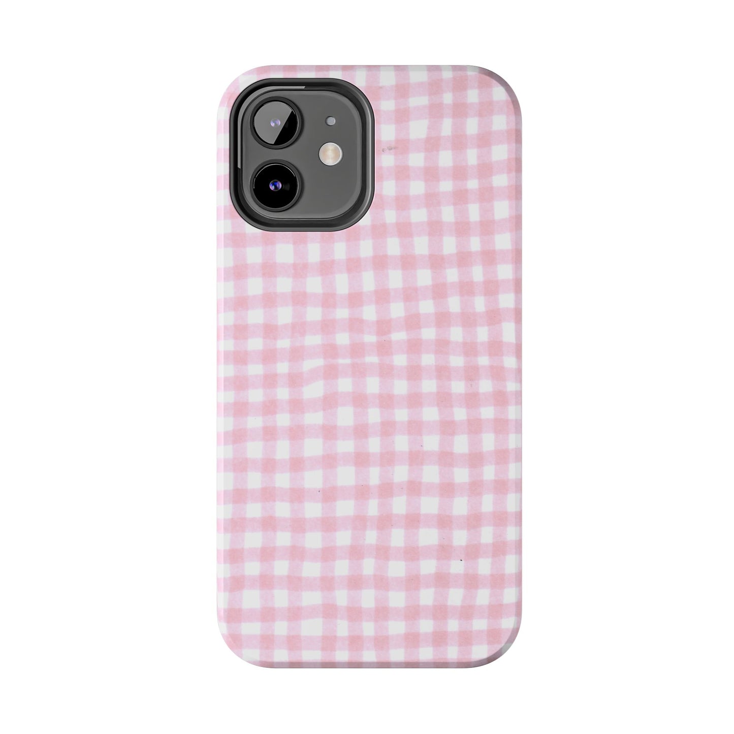 Wonky Chipper Check Pink Phone Case