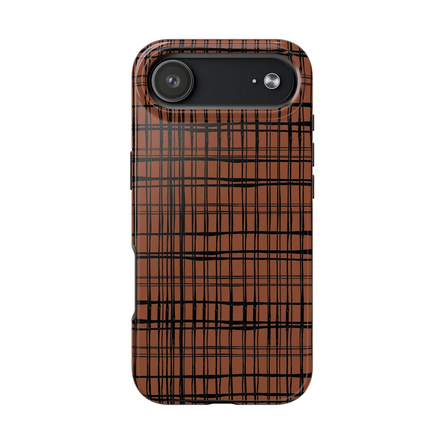 Doggie Fence Rust Phone Case