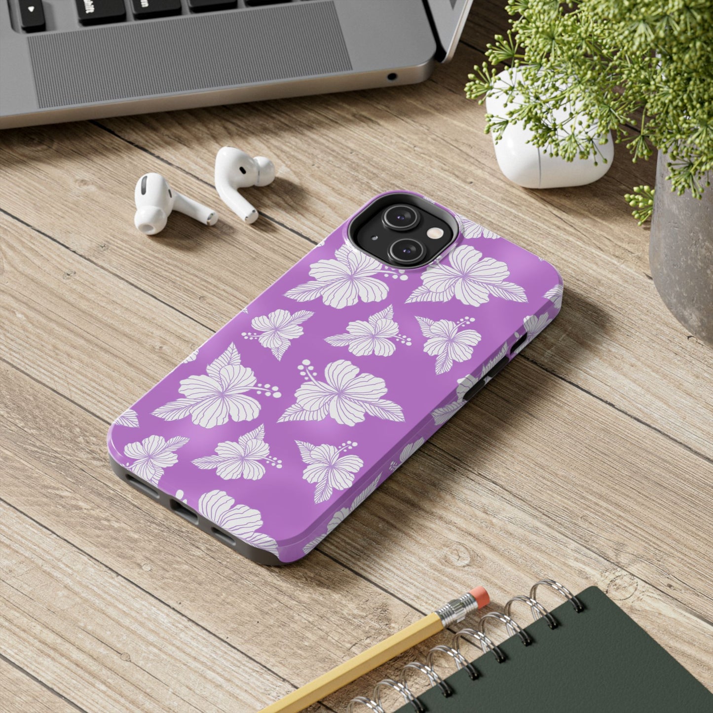 Hibiscus Lilac Phone Case