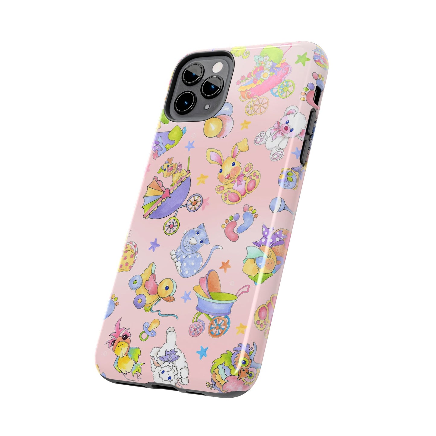 Busy Baby Pink Phone Case