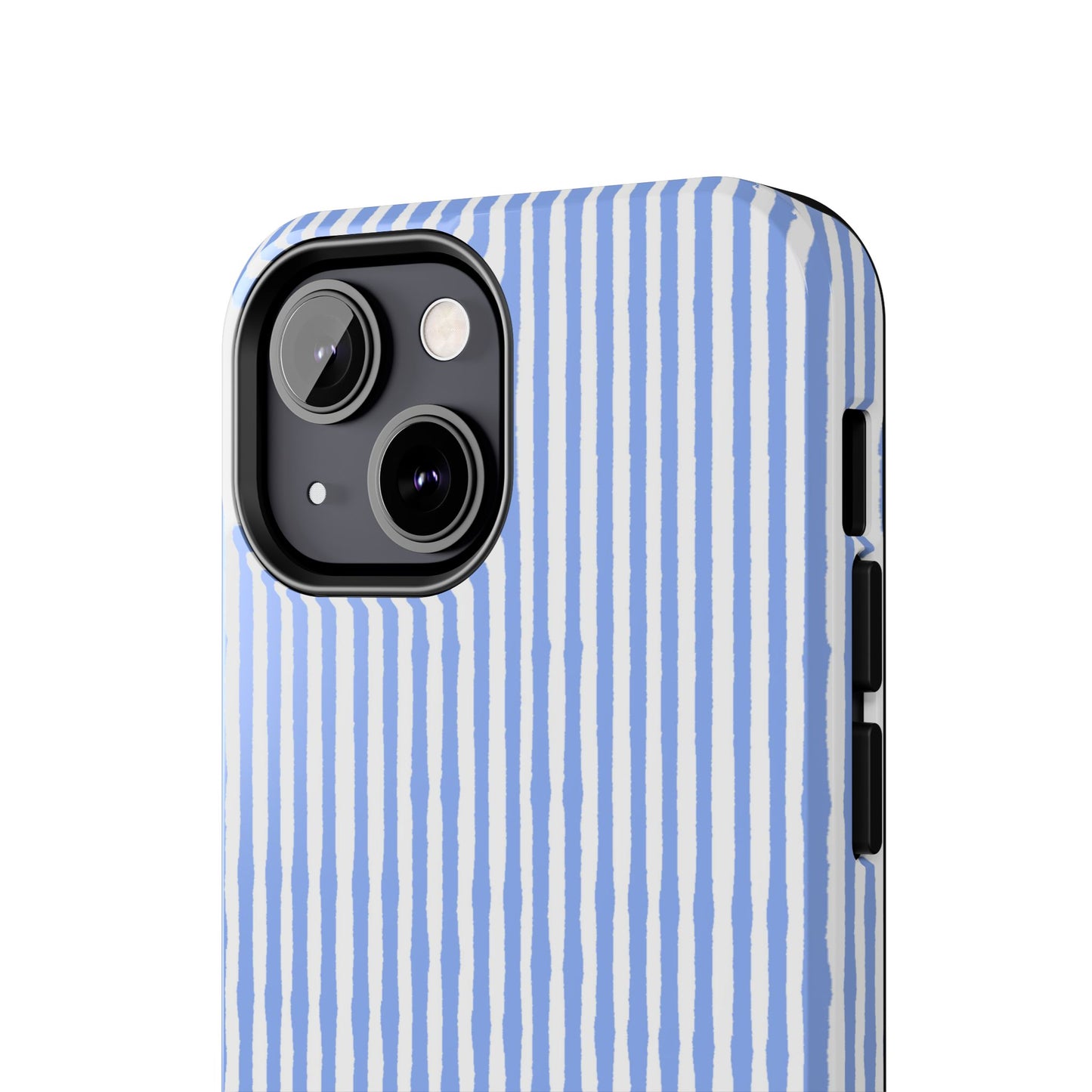 Lazy Stripe Blue / White Phone Case