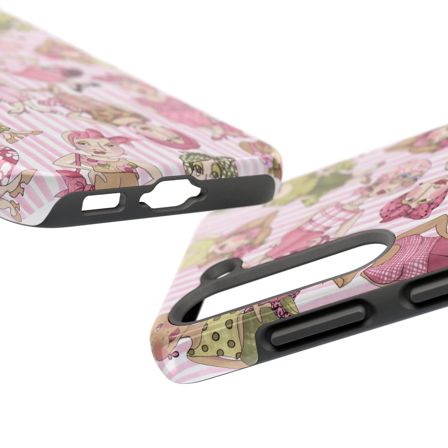 Tossed Ladies Pink Phone Case