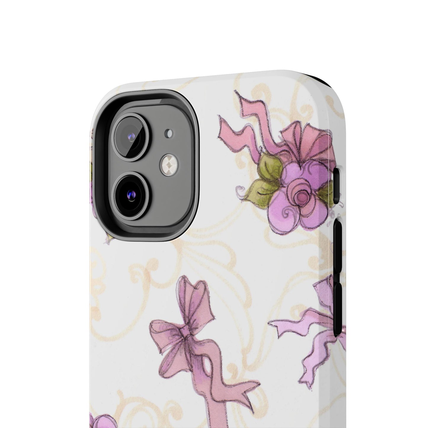 Flower Model Bow Flowers Phone Case