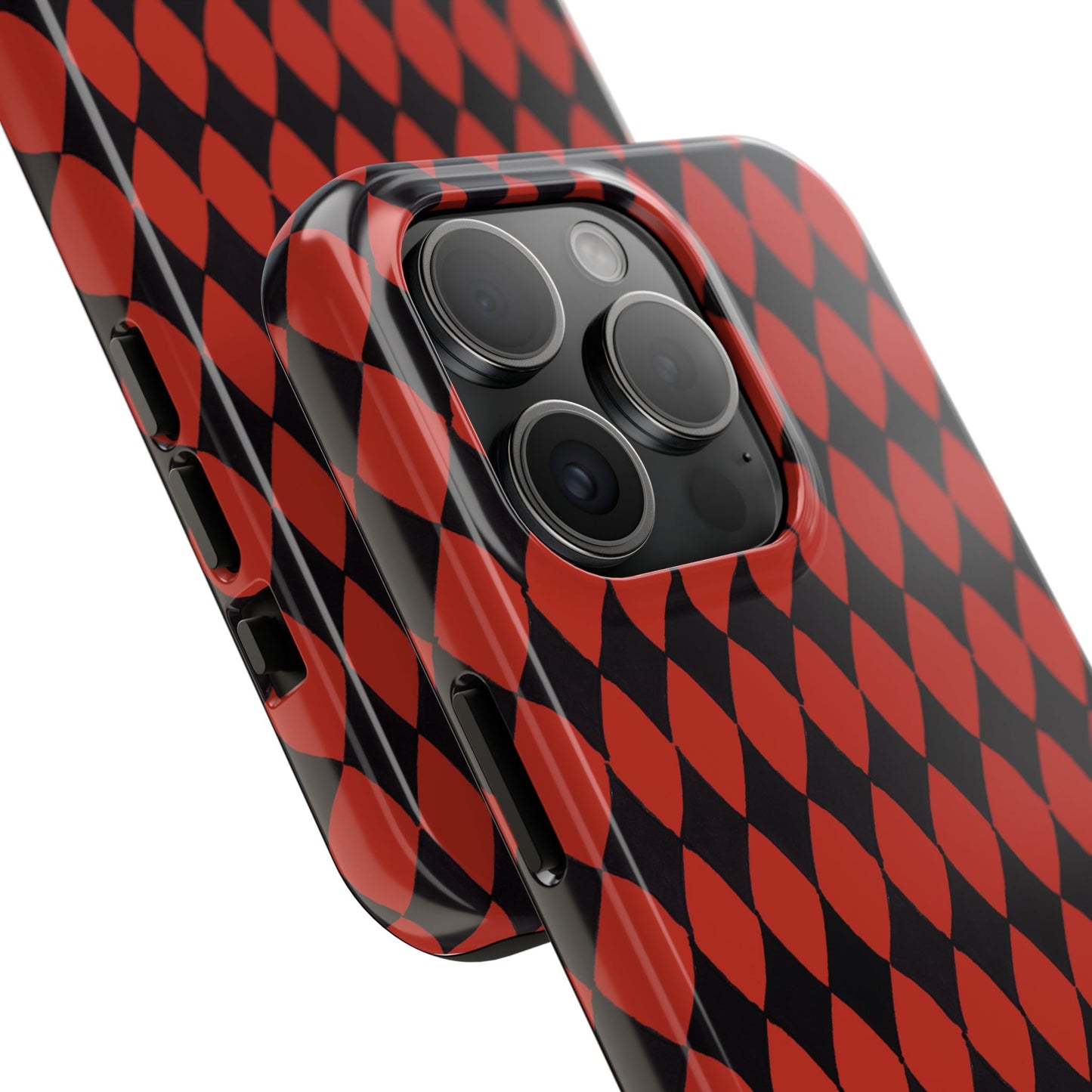 Diamond Red / Black Phone Case