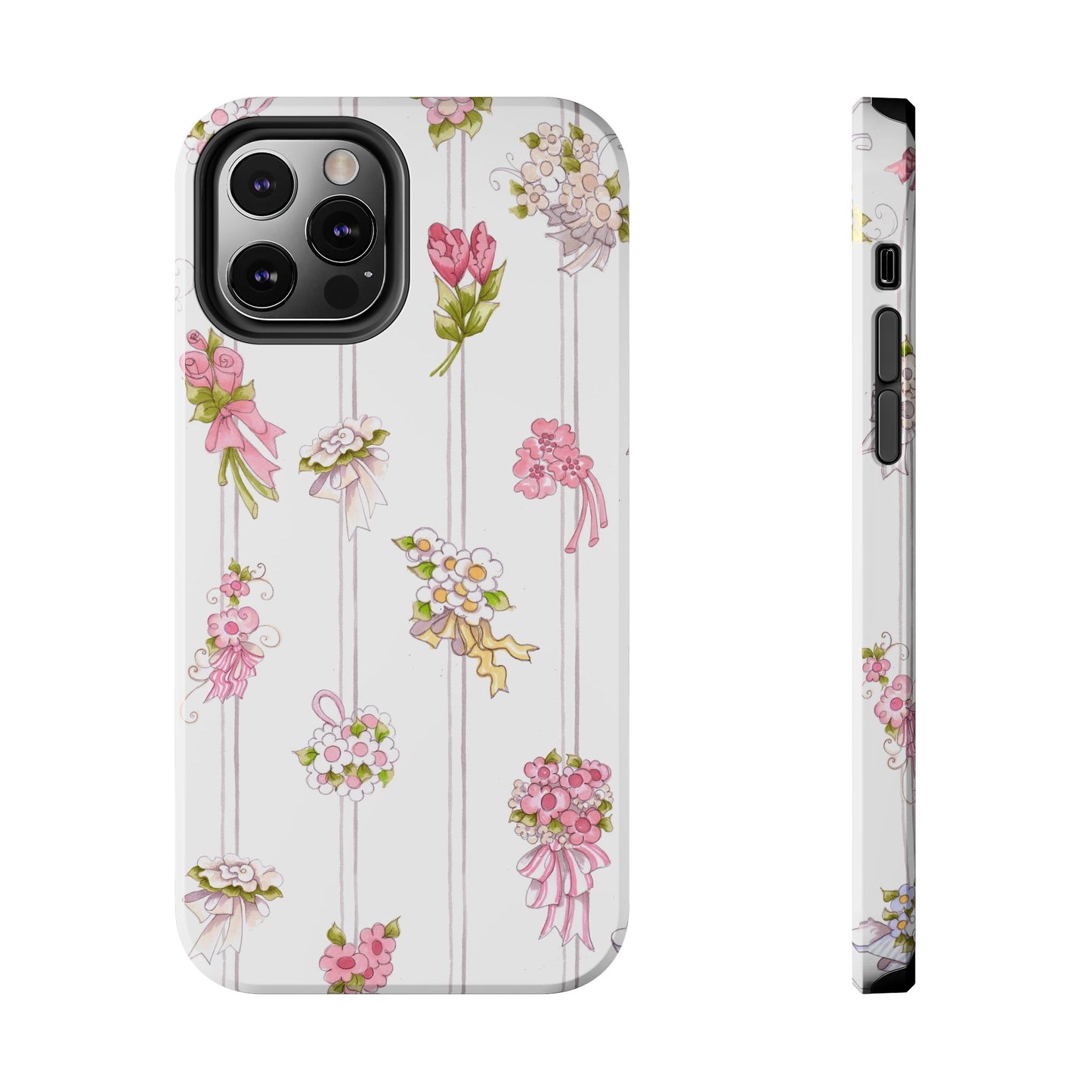 Bouquet Stripe Phone Case