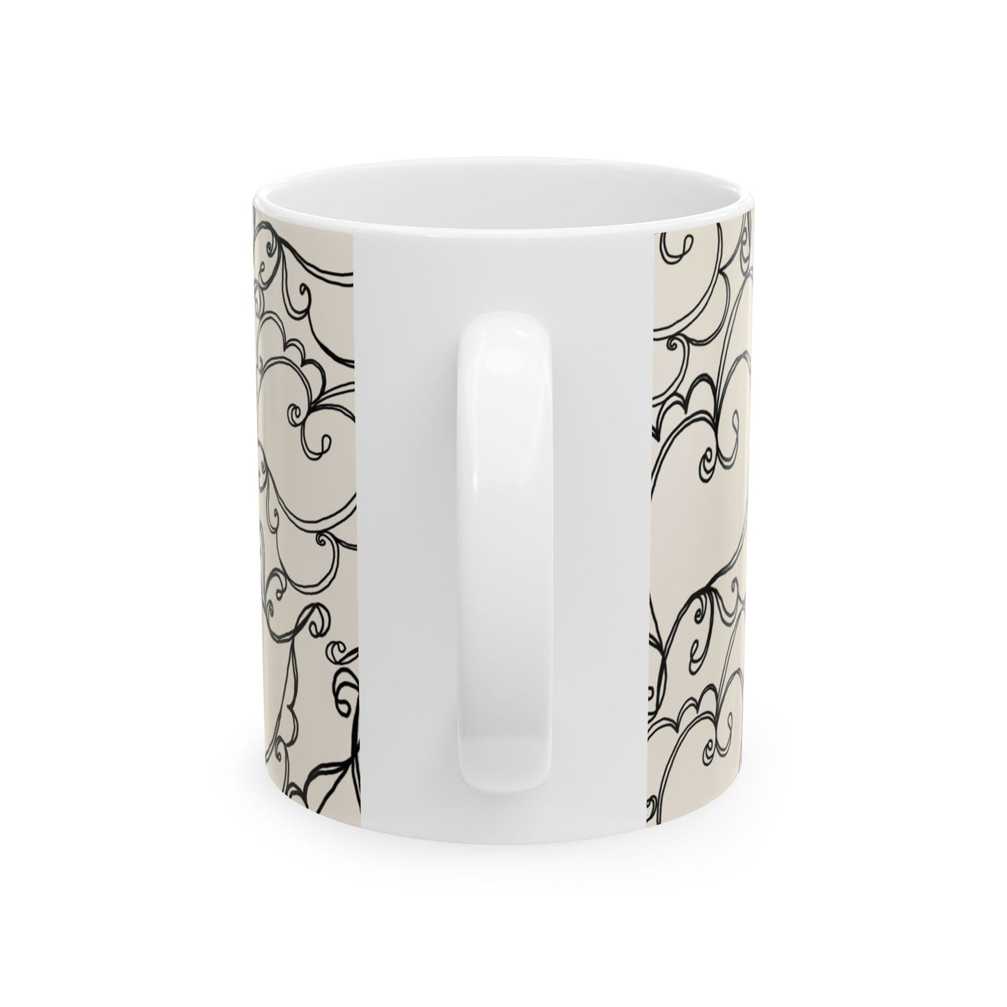 Hearts to You Muslin / Black Cup