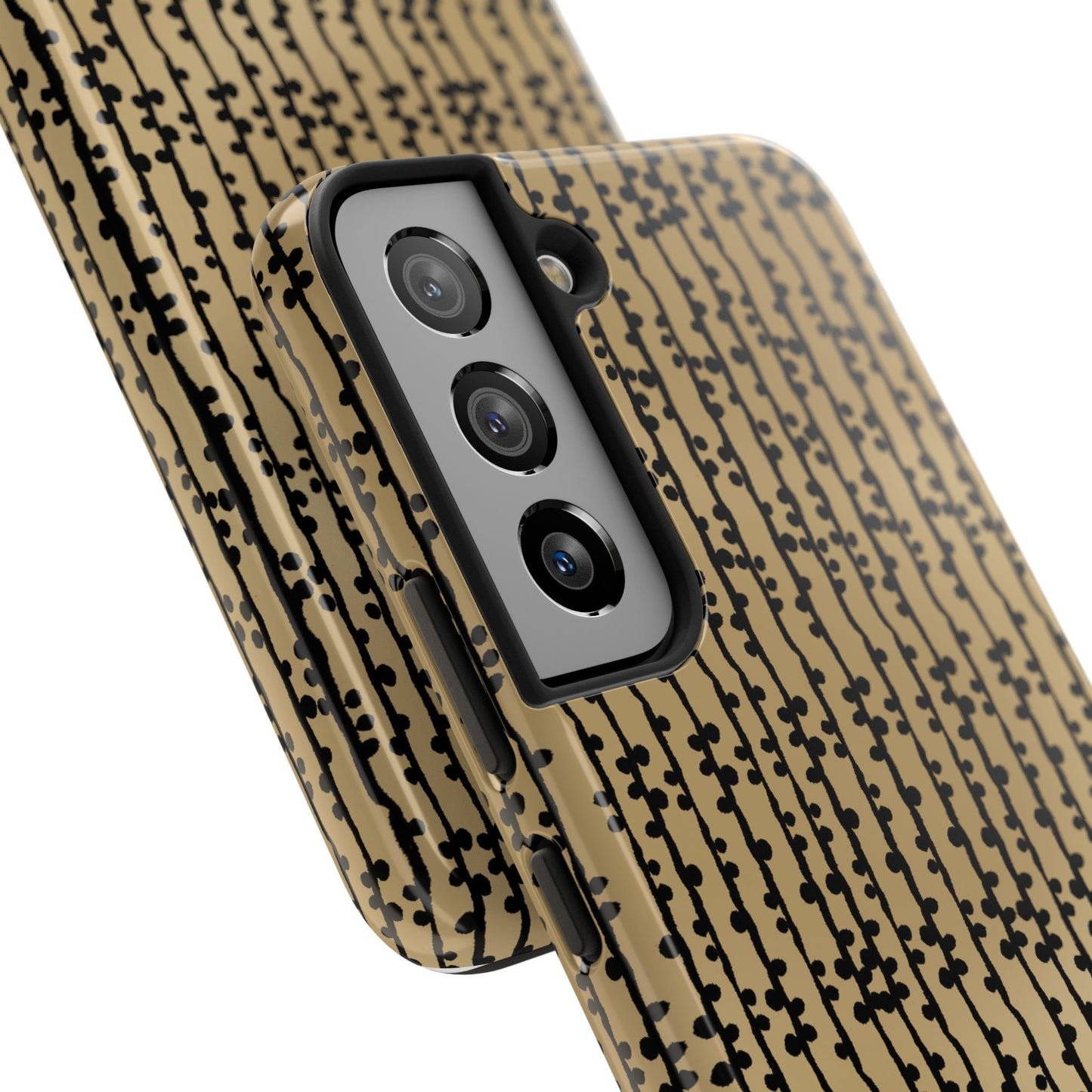 Loopy Stripe Tan Phone Case