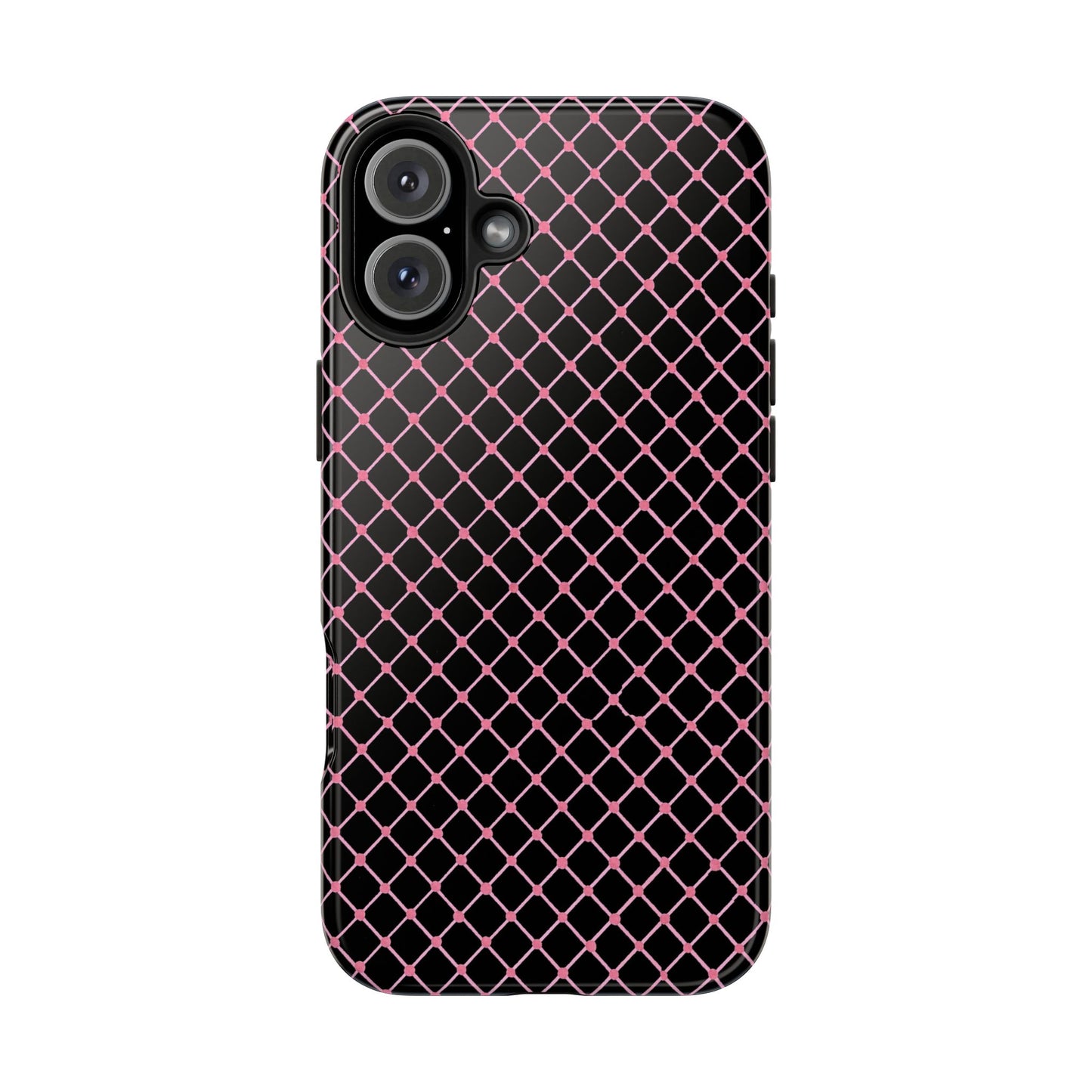 Cyclone Fence Black / Pink Phone Case