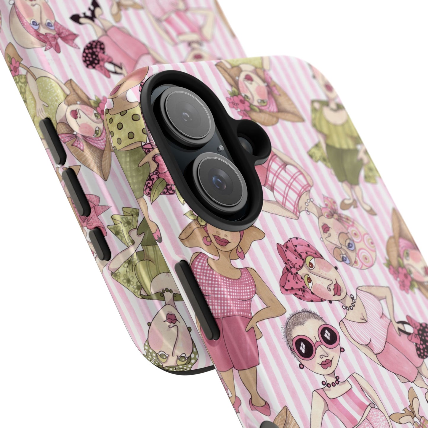 Tossed Ladies Pink Phone Case