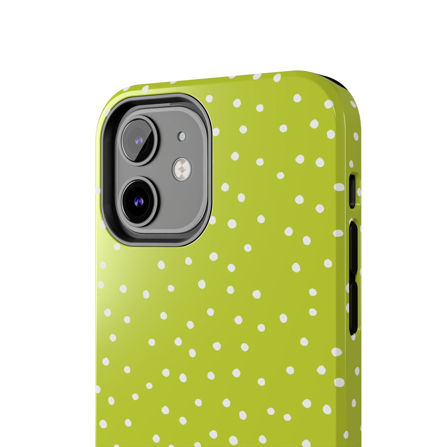 Dinky Dots Green / White Phone Case