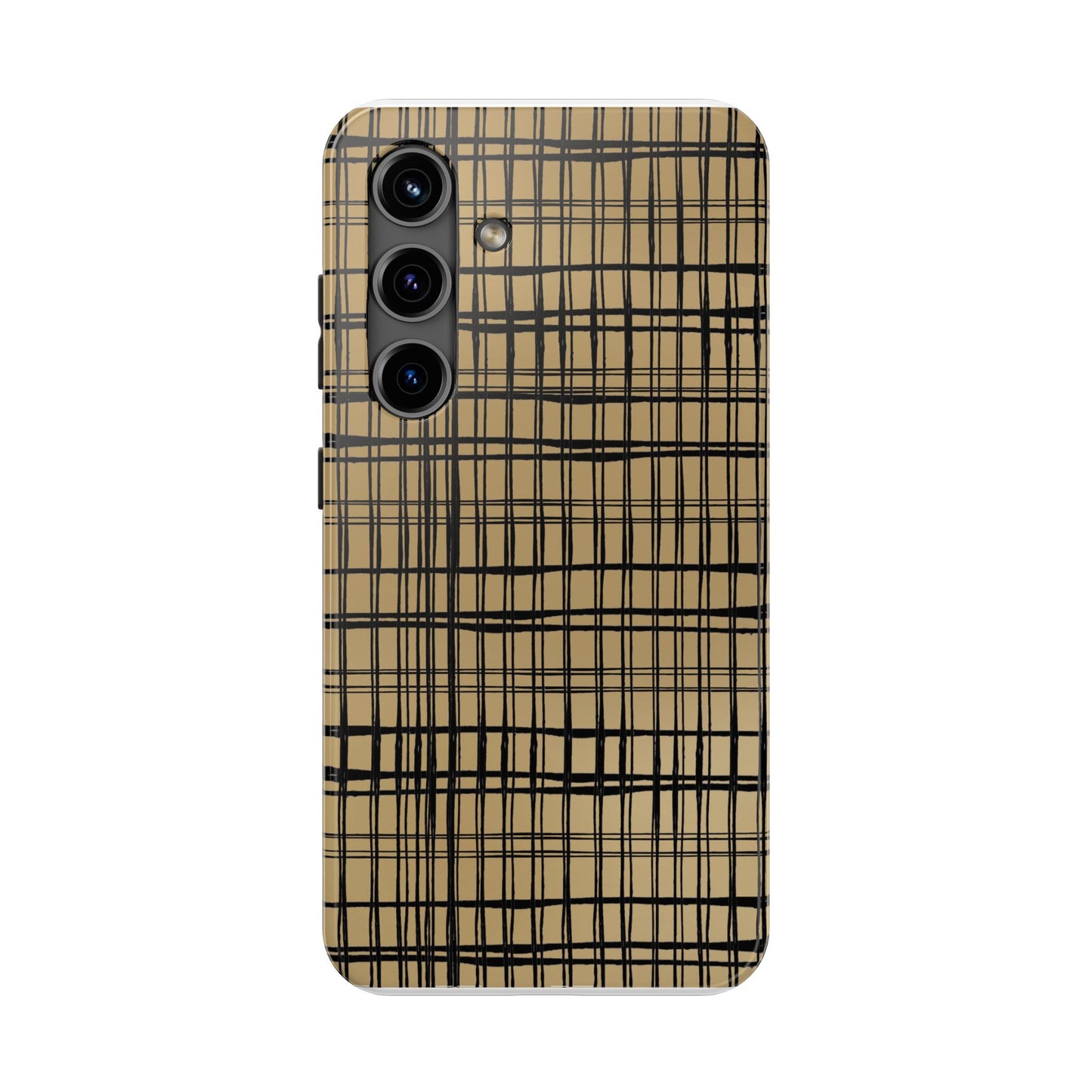Doggie Fence Tan Phone Case