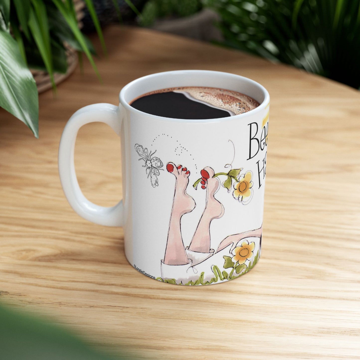Bee Happy Cup