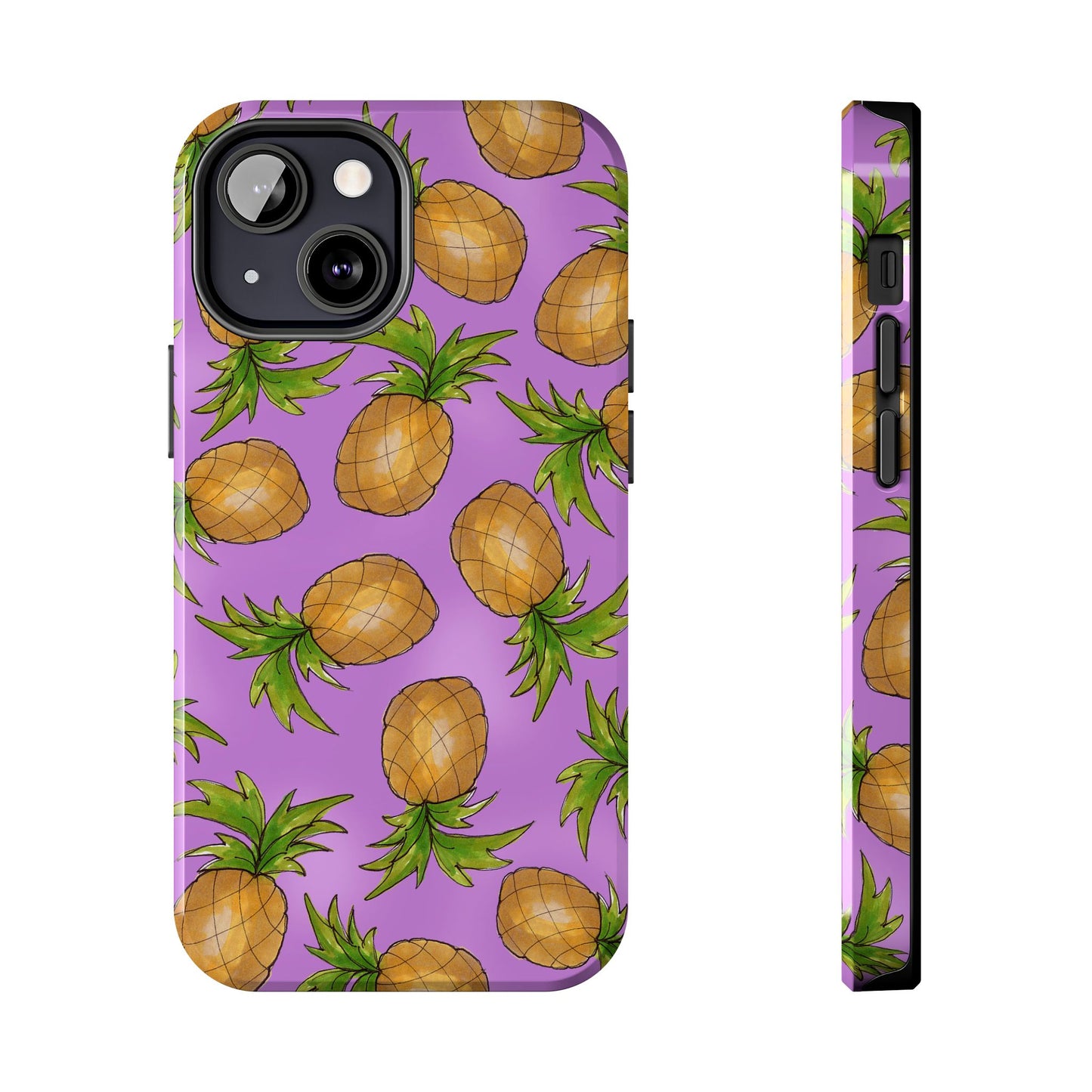 Pineapple Toss Lilac Phone Case