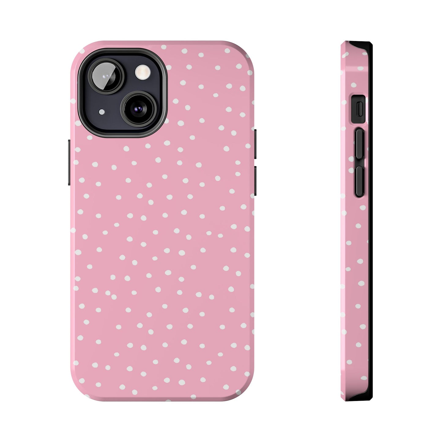 Dinky Dots Pink / White Phone Case