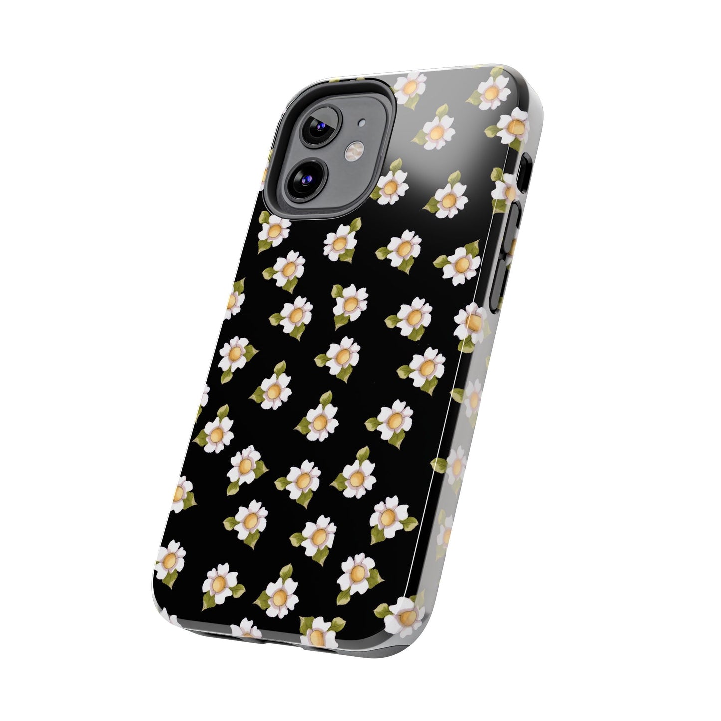 Daisies Black Phone Case