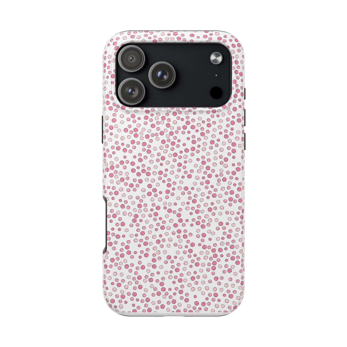 Water Spot Pink / White Phone Case