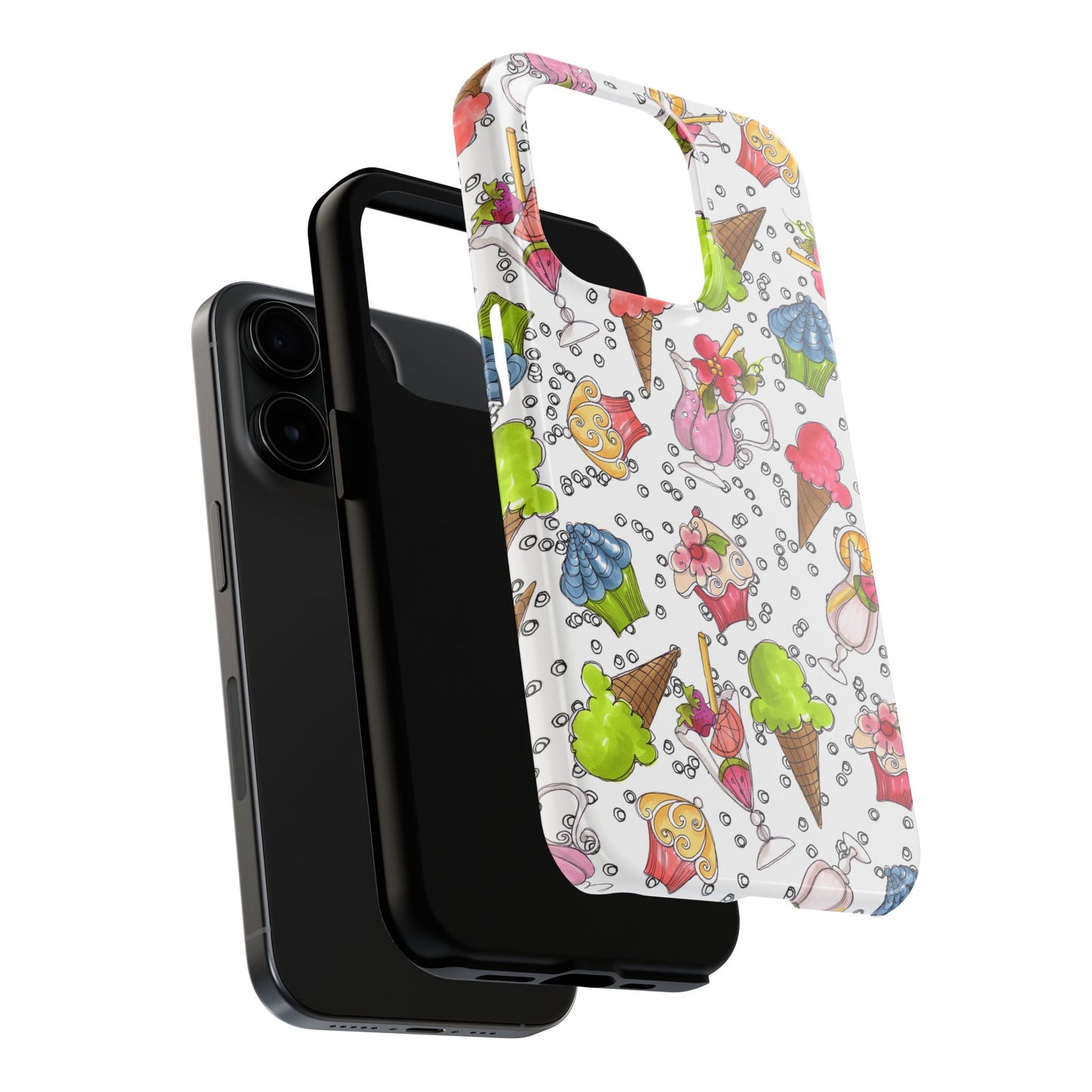 Resort Food White Phone Case