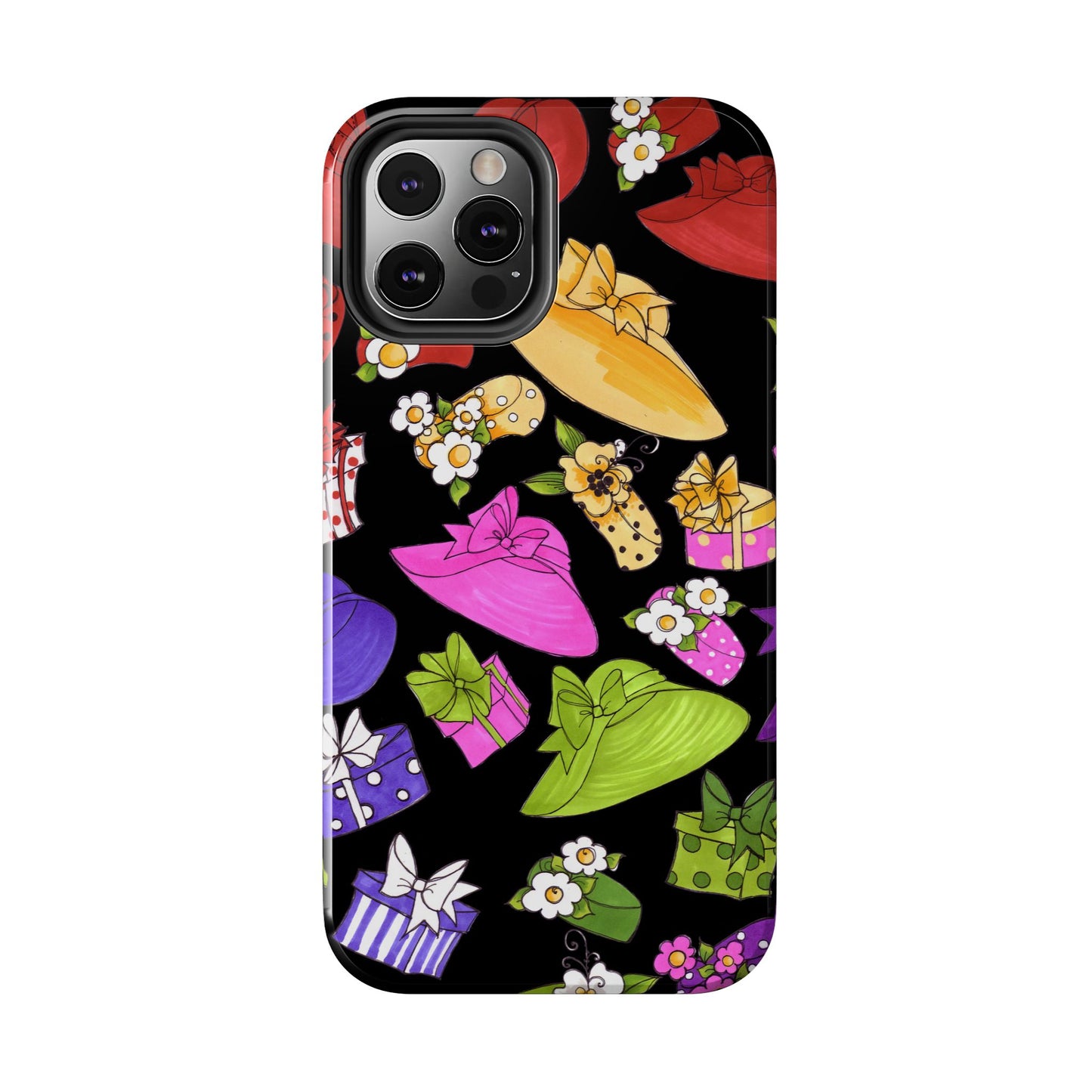 Accessories Tossed Black Phone Case