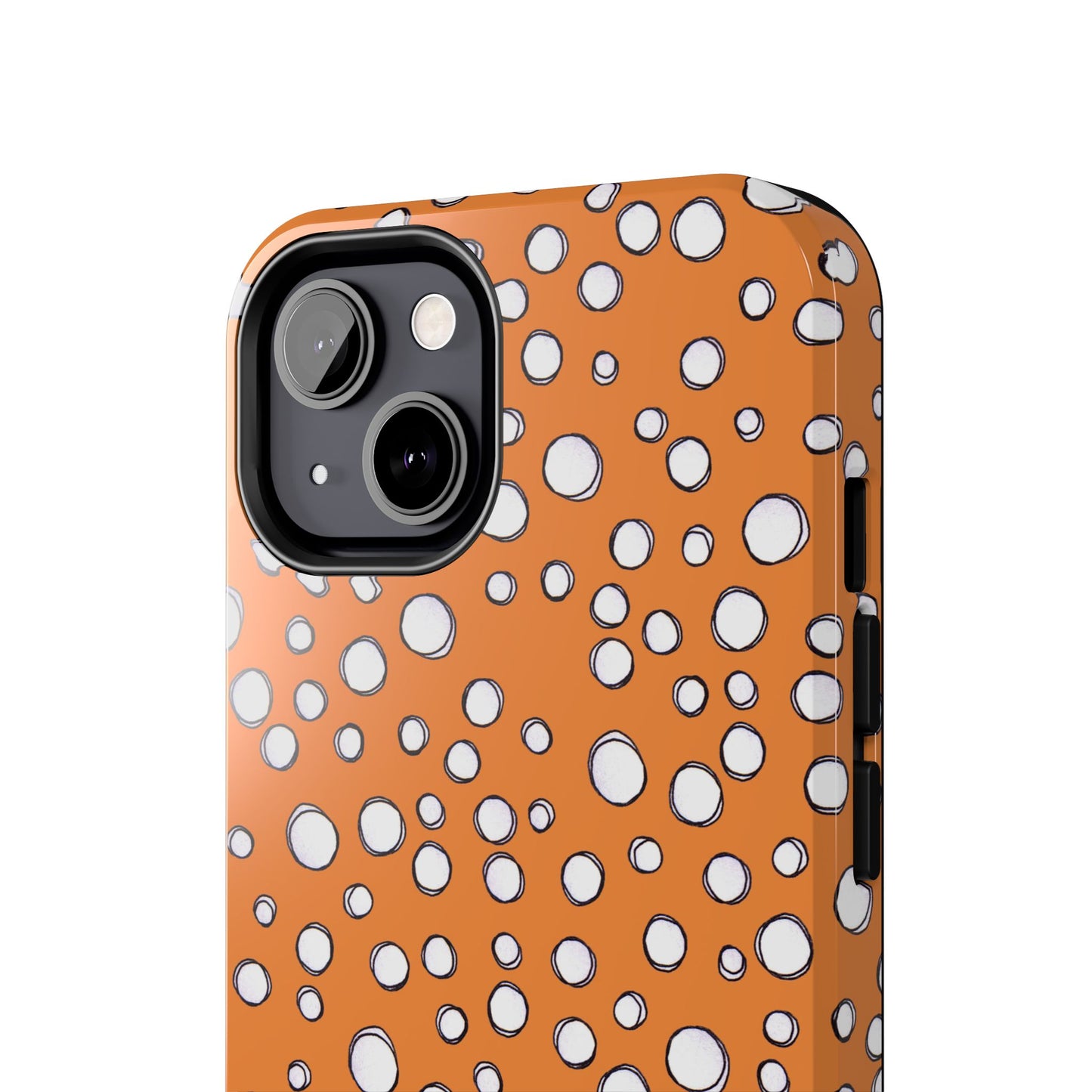 Pot Dots Orange Phone Case