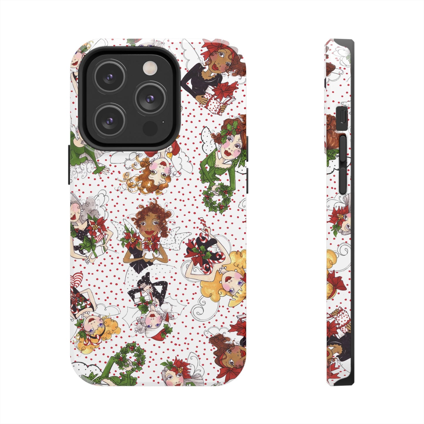 Fairy Toss White / Red Phone Case