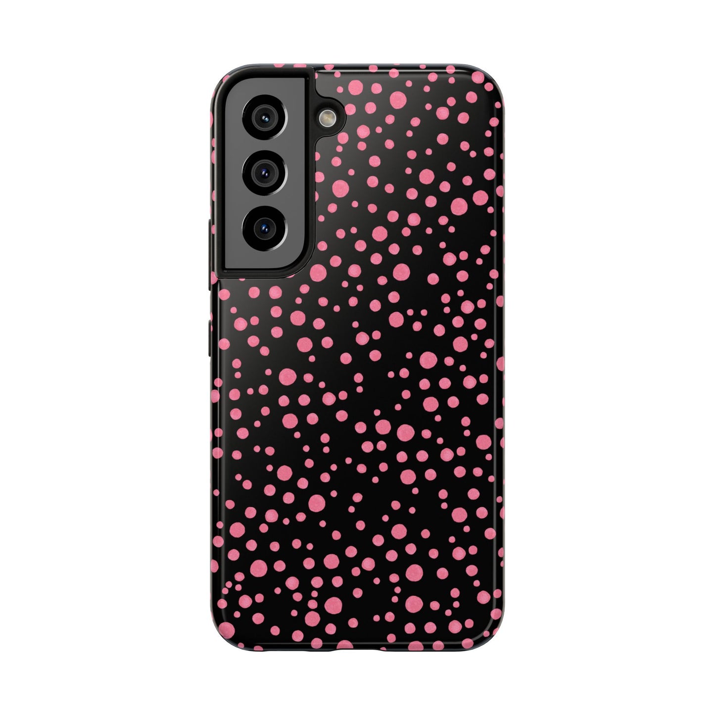 Balloon Dots Black / Pink Phone Case