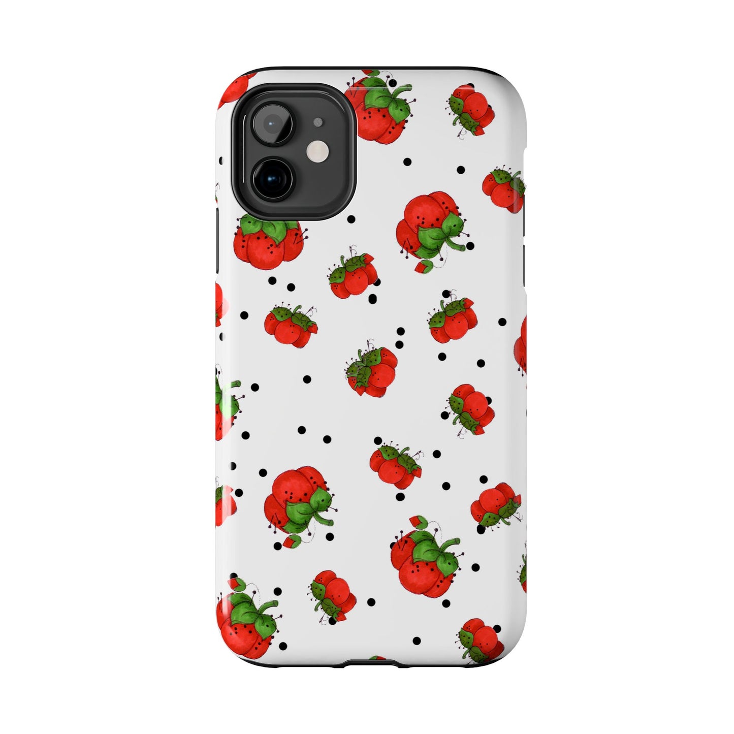 Pin Dots White Phone Case