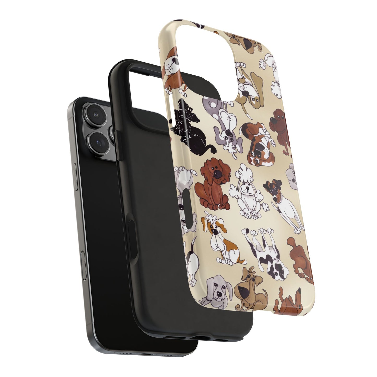Tossed Doggies Bone Phone Case