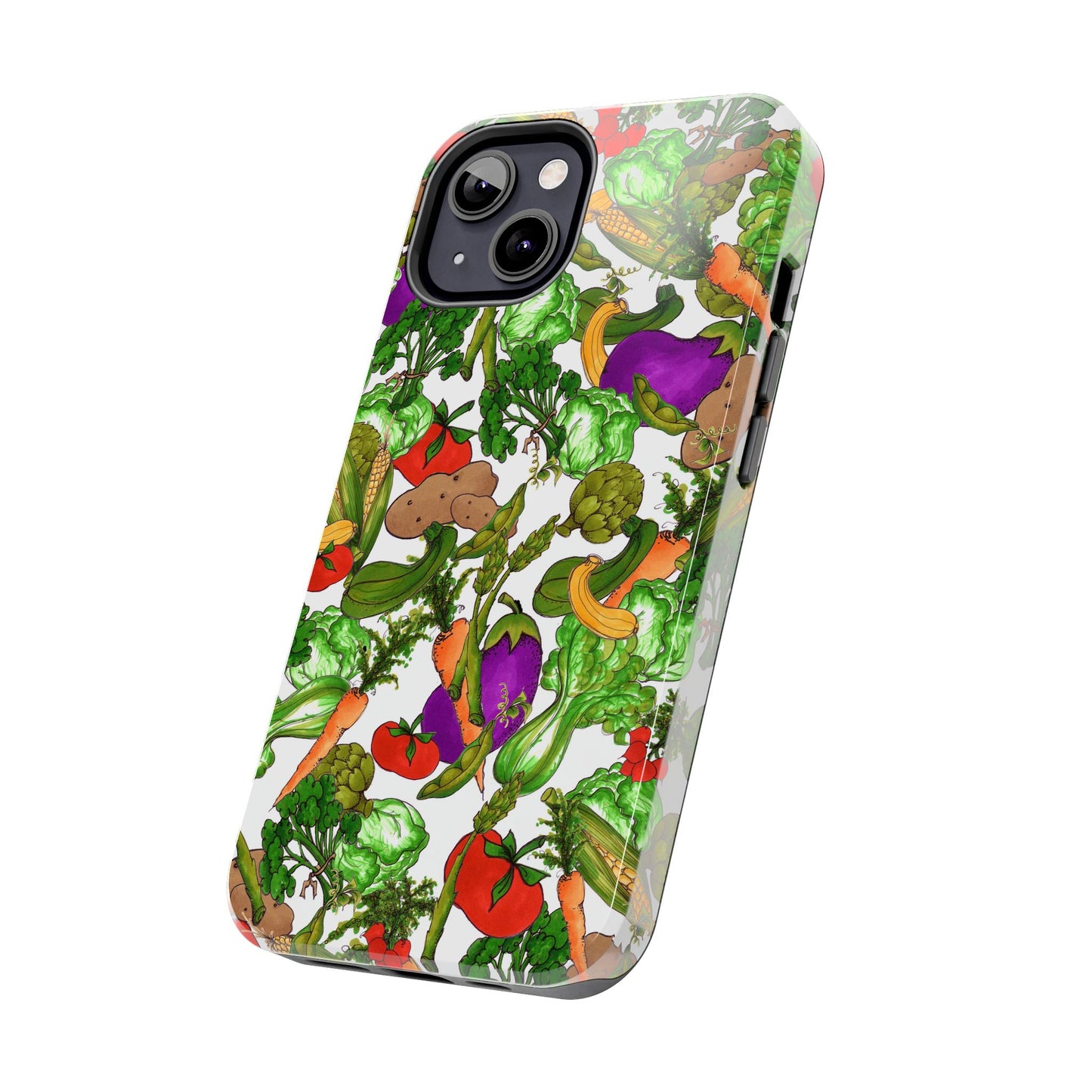 Veggie Jungle White Phone Case