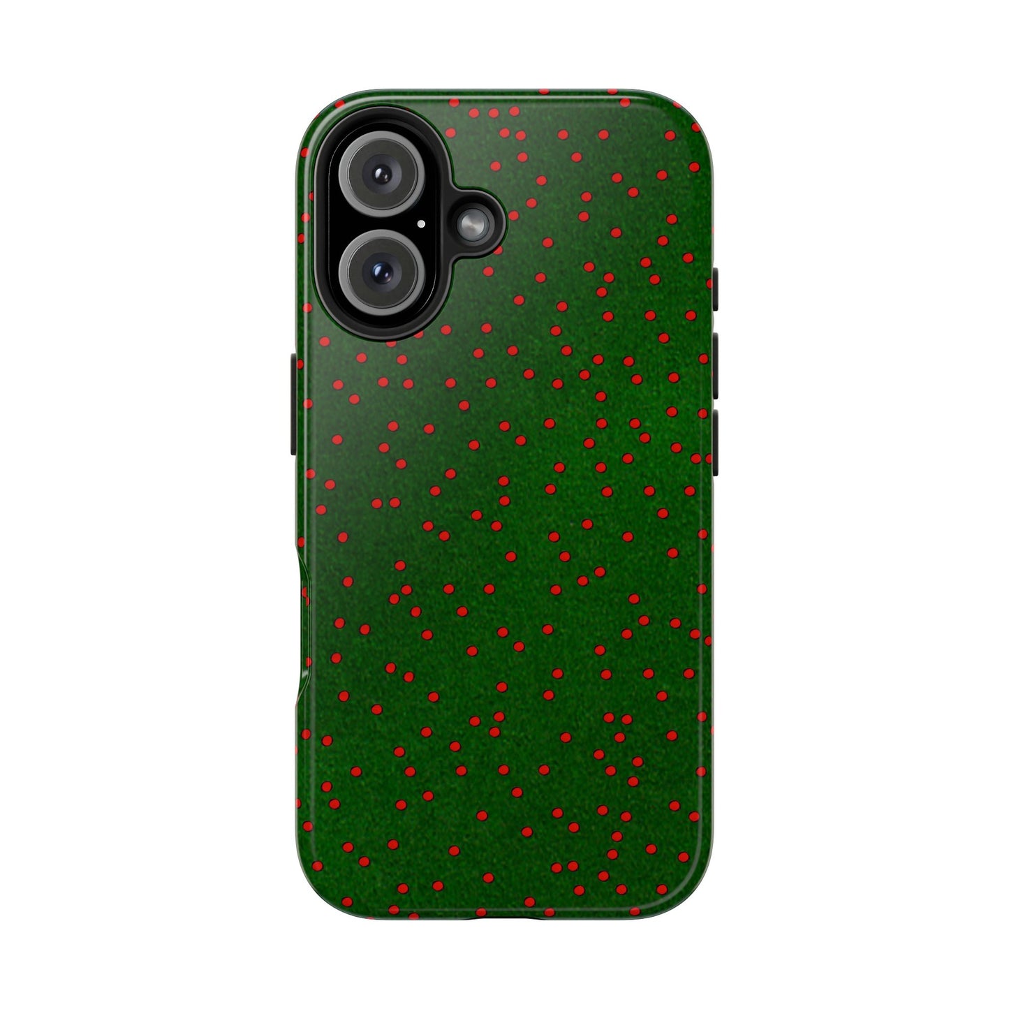 Happy Dots Green / Red Phone Case