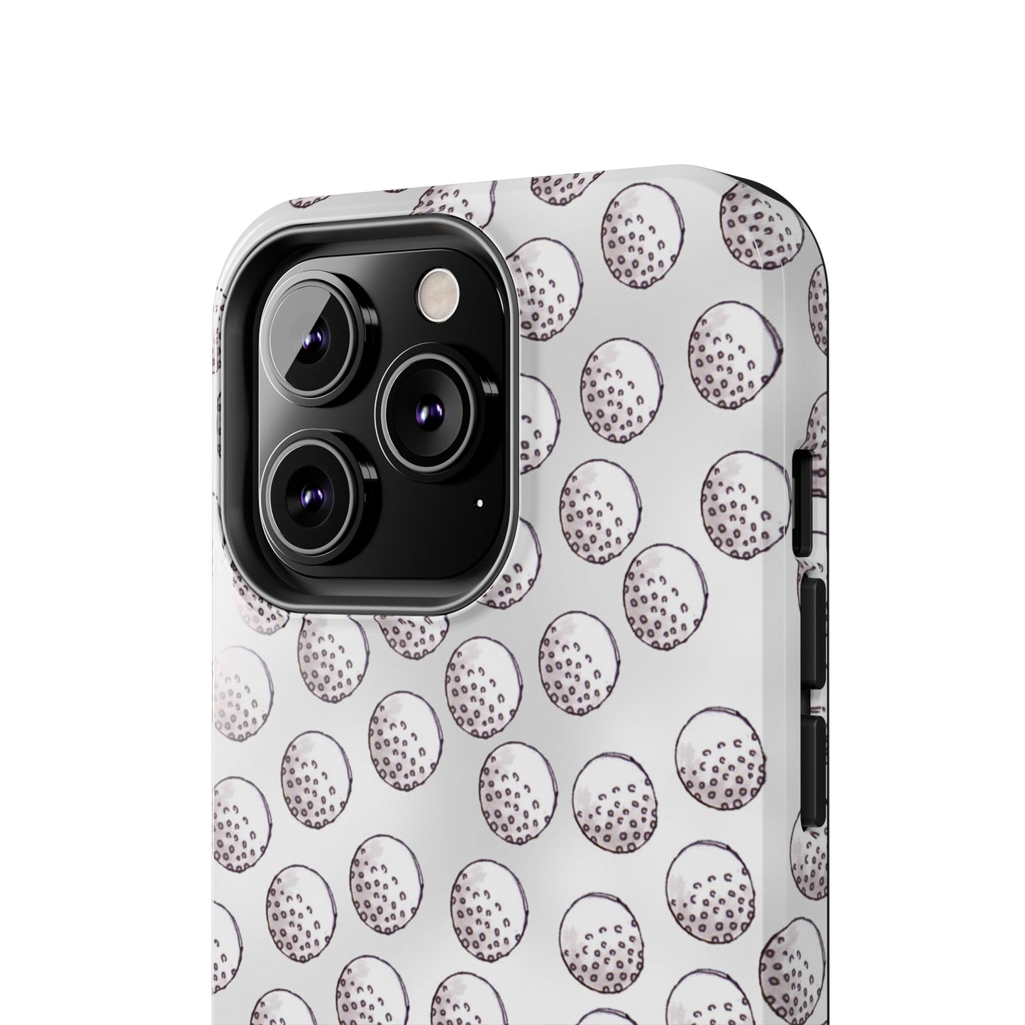 Ball Dots Gray Phone Case