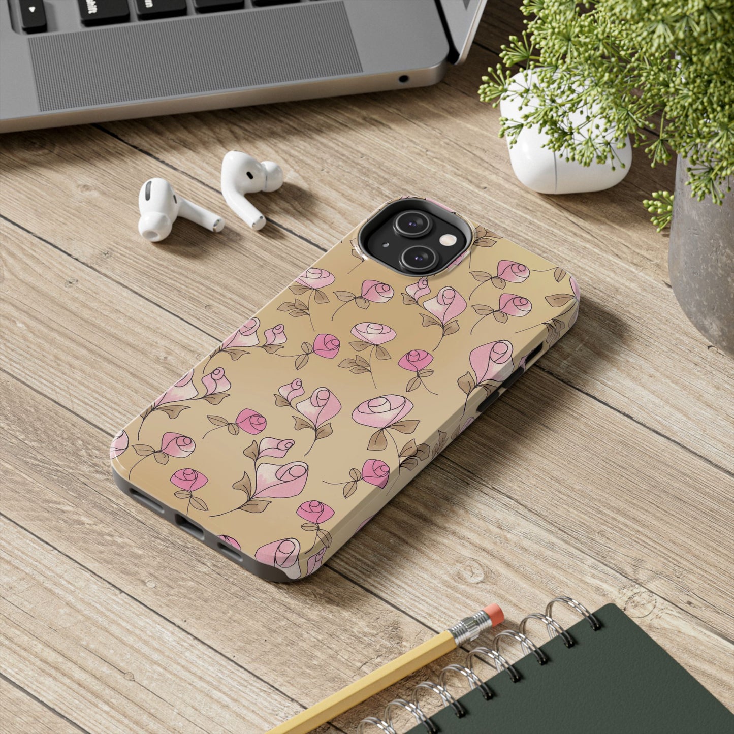 Simply Roses Malt Phone Case